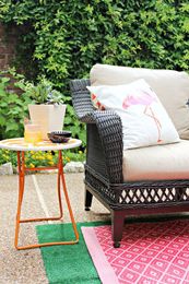 Patio Decorating Ideas: A Chic and Colorful Patio Refresh
