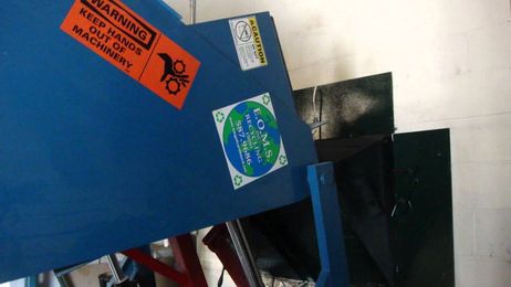 Braintree Printing Recycling Compactor with Hydraulic tipper