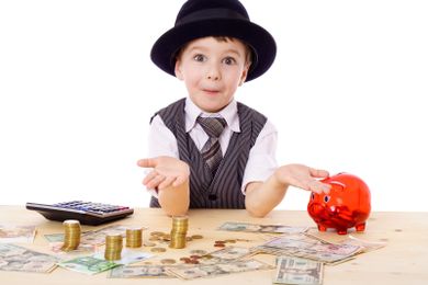 Give kids an allowance to learn about money and how to budget