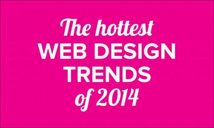 The Hottest Web Design Trends of 2014: Updated