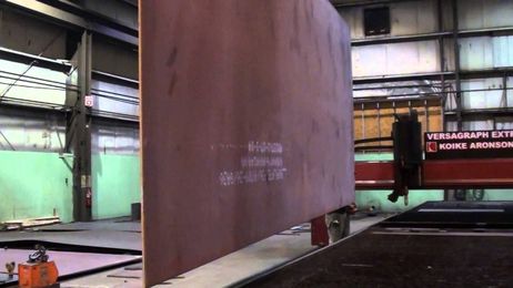 Making parts using a CNC Plasma Cutting Machine Video