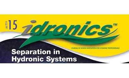 Caleffi Releases the 15th Edition of idronics™: Separation in Hydronic Systems