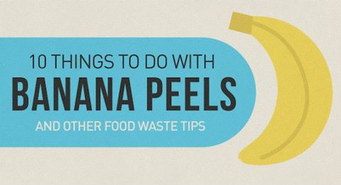 Banana Peels: Use 'Em, Don't Throw them Away