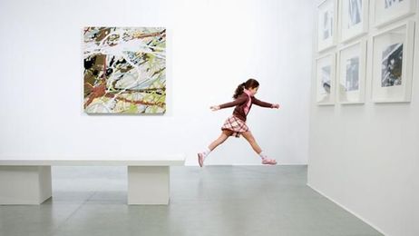 Should children run wild in art galleries and museums?