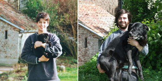 Before And After: 30 Of The Most Creative Recreations Of Childhood Photos