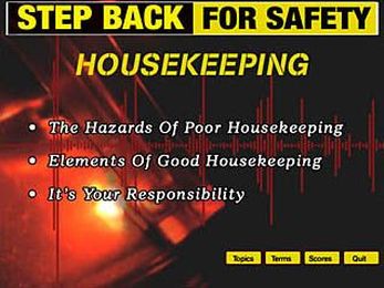 Advantage: Housekeeping: Step Back for Safety