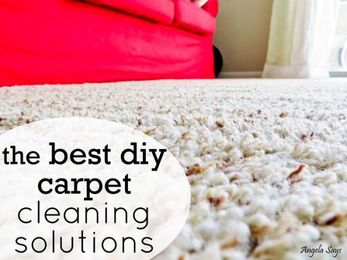 The Best DIY Carpet Cleaning Solutions
