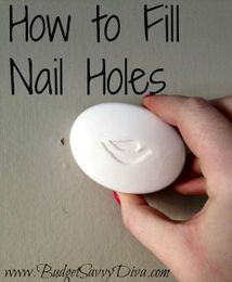 How to Fill Nail Holes