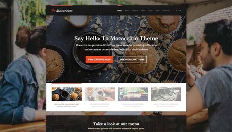 19 coffee shop themes for WordPress