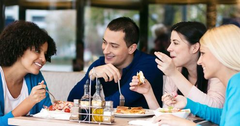 Where the 'fat' tables are in restaurants