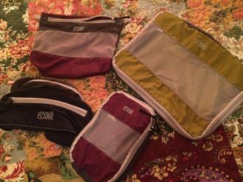 Lewis N Clark packing cubes will make your life a million times easier