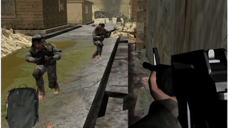 Using virtual reality to desensitize troops