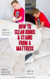 How to clean mattress, Deep cleaning and Clean mattress stains