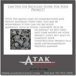 Can You Use Recycled Stone For Your Project?