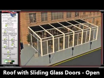 Roll-A-Cover Retractable Terrace Enclosure System