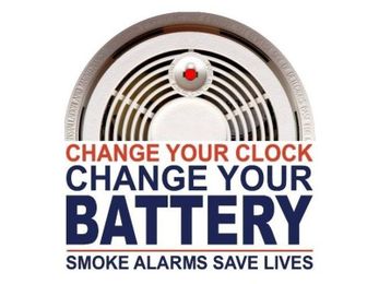 Change your clock, Change your batteries! It could save your life.