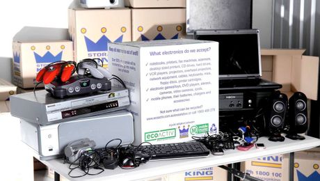 Video: E-waste disposal easy with Storage King and MobileMuster recycling boxes