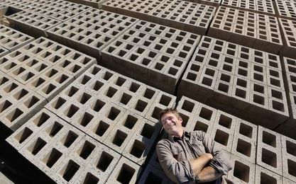 Napa company developing greener concrete blocks