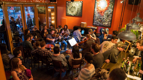 Can concerts in bars and cafés save classical music?