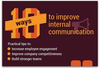 Infographic: 10 ways to improve internal communication