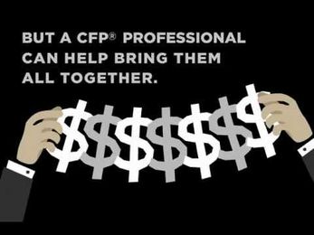 Bring your finances together with the help of a CFP® professional.