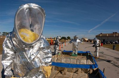 Hazmat suit