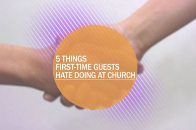 5 Things First-Time Guests HATE Doing at Church