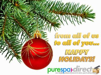 Happy Holidays from Pure Spa Direct!