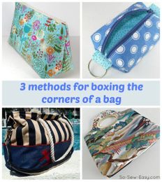3 methods for boxing corners on bags