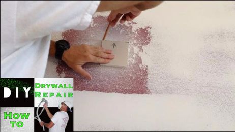 How to get a perfect drywall cut every time on a drywall repair