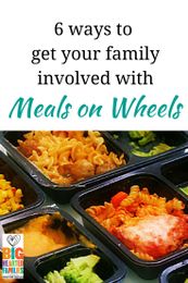 6 Fun Ways to Get your Family Involved with Meals on Wheels
