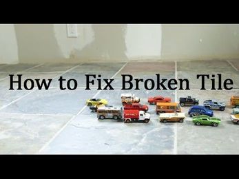 How to Fix Broken Floor Tile