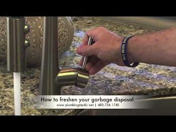 How to Freshen Your Garbage Disposal