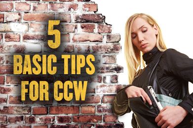 G&A Basics: 5 Tips for New Concealed Carry Holders