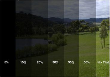 Professional Window Tint Levels