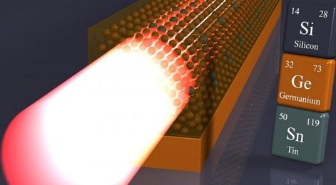 New germanium-tin laser could replace copper wire for data transfers