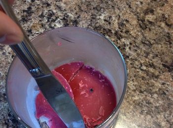 How to Remove Residual Candle Wax From Candle Jars