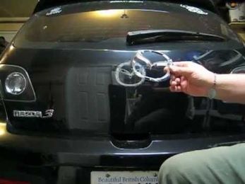 How To Remove the Mazda 3 Rear Emblem