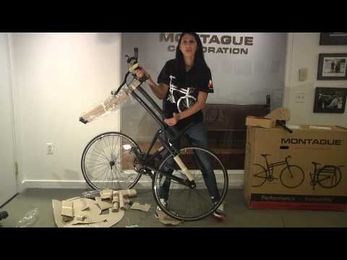 Unpacking Your Montague Folding Bike