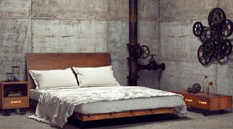 15 Polished Industrial Bedroom Designs That Break Away From The Casual
