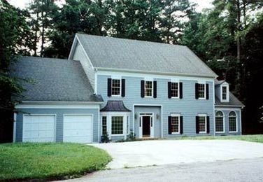 Before & After Exteriors and Home Additions: Colonial Homes