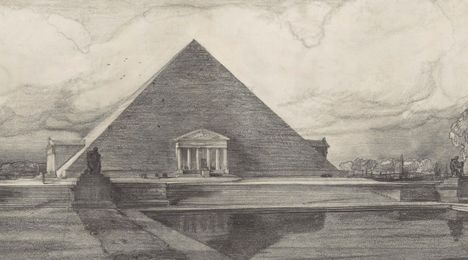 The Lincoln Memorial could have been a pyramid. See all the forgotten proposals.