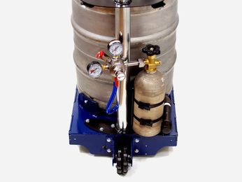 Keg-a-Droid robot brings you a whole keg of beer on command