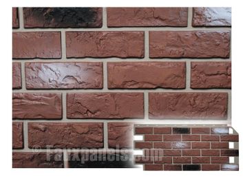 Nailon Brick Used Red Panel
