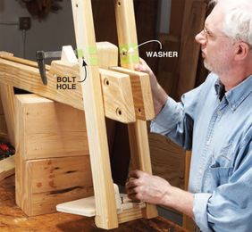 Build a Shaving Horse: DIY Hybrid Shaving Horse Plans