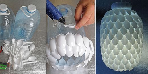 21 DIY Lamps & Chandeliers You Can Create From Everyday Objects