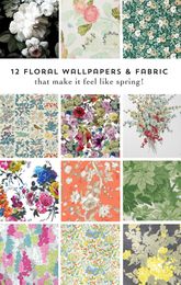 Rambling Renovators: Floral Wallpapers & Fabric