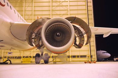 How Jet Engines are Washed