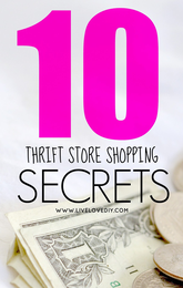 My Top 10 Thrift Store Shopping Tips: How To Decorate on a Budget