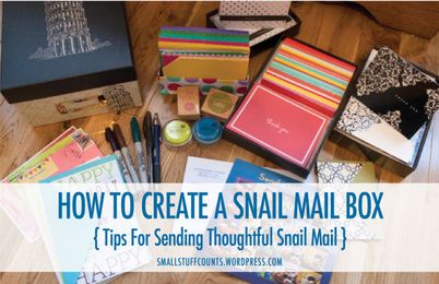 Tips for sending thoughtful snail mail